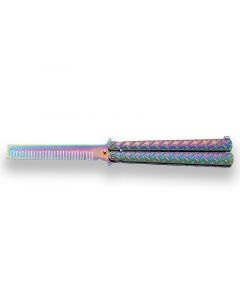 JKR Balisong Vlinder Kam Rainbow nr. 692