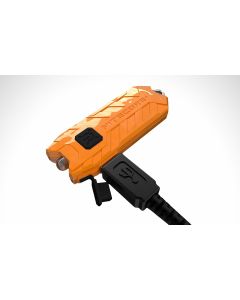 Nitecore Tube V2.0 Sleutelhangerlamp Oplaadbaar Oranje