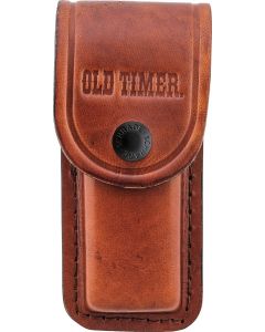 Old Timer Sheath Large Bruin Leder